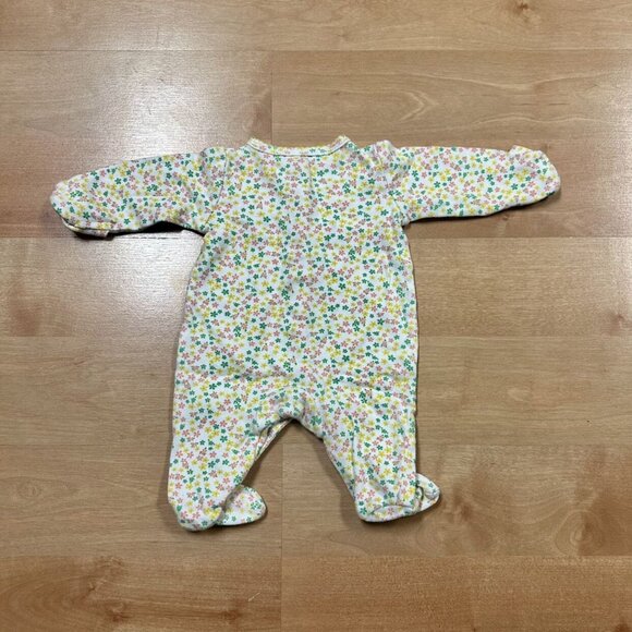 Carters 3-Piece Baby Girl Footie Pajamas Bundle Size Newborn - Picture 6 of 11